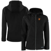 Baltimore Orioles Cutter & Buck Women's Evoke Eco Softshell Recycled Full-Zip Jacket Near Me