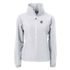 Chicago Cubs Cutter & Buck Women's Charter Eco Recycled Full-Zip Jacket discount
