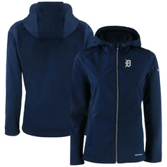 Detroit Tigers Cutter & Buck Women's Evoke Eco Softshell Recycled Full-Zip Jacket for sale