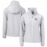 Kansas City Royals Cutter & Buck Women's Charter Eco Recycled Full-Zip Jacket Clearance