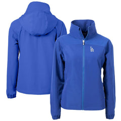 Los Angeles Dodgers Cutter & Buck Women's Charter Eco Recycled Full-Zip Jacket Clearance
