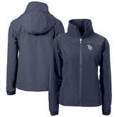 Tampa Bay Rays Cutter & Buck Women's Charter Eco Recycled Full-Zip Jacket Clearance