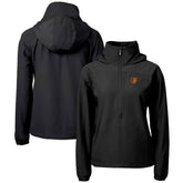 Baltimore Orioles Cutter & Buck Women's Charter Eco Recycled Half-Zip Anorak Jacket for sale