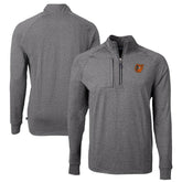 Baltimore Orioles Cutter & Buck Big & Tall Adapt Eco Knit Stretch Recycled Quarter-Zip Pullover Top Lifestyle