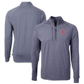 Boston Red Sox Cutter & Buck Big & Tall Adapt Eco Knit Stretch Recycled Quarter-Zip Pullover Top Near Me