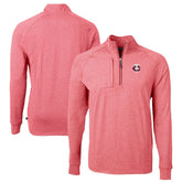 Minnesota Twins Cutter & Buck Big & Tall Adapt Eco Knit Stretch Recycled Quarter-Zip Pullover Top Sale