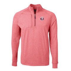 Minnesota Twins Cutter & Buck Big & Tall Adapt Eco Knit Stretch Recycled Quarter-Zip Pullover Top Sale