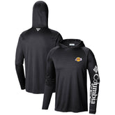 Columbia - Los Angeles Lakers Terminal Tackle Long Sleeve Hoodie T-Shirt - Black