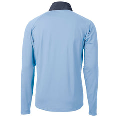 Los Angeles Chargers Cutter & Buck Helmet Adapt Eco Knit Hybrid Recycled Quarter-Zip Pullover Top Purple - NFL