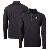 Arizona Cardinals Cutter & Buck Helmet Adapt Eco Knit Stretch Recycled Quarter-Zip Pullover Top Black - NFL