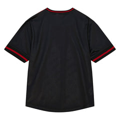 Mitchell & Ness - Chicago Bulls Jumbotron 3.0 Mesh V-Neck T-Shirt - Red
