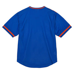 Mitchell & Ness - New York Knicks Jumbotron 3.0 Mesh V-Neck T-Shirt - Orange