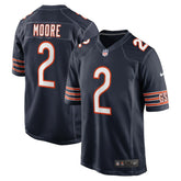 D.J. Moore Chicago Bears Team Color Game Jersey Navy - Nike