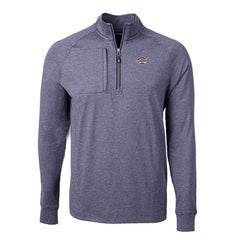 Cincinnati Reds Cutter & Buck Americana Logo Big & Tall Adapt Eco Knit Stretch Recycled Quarter-Zip Pullover Top Sale