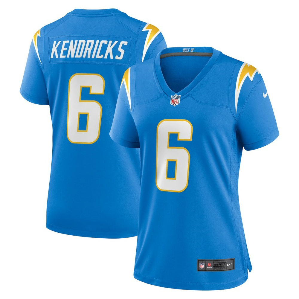 Eric Kendricks Los Angeles Chargers Women's Game Player Jersey Powder Blue - Nike