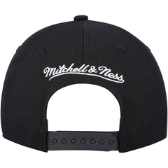 Mitchell & Ness - Toronto Raptors MVP Team Script 2.0 Stretch Snapback Hat - Black