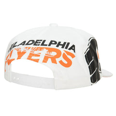 Philadelphia Flyers - Mitchell & Ness In Your Face Deadstock Snapback Hat White