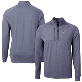 Pittsburgh Pirates Cutter & Buck Americana Logo Adapt Eco Knit Stretch Recycled Quarter-Zip Pullover Top discount