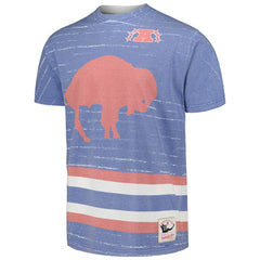Buffalo Bills Jumbotron 3.0 T-Shirt Royal - Mitchell & Ness