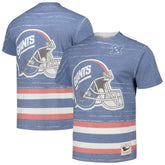 New York Giants Jumbotron 3.0 T-Shirt Royal - Mitchell & Ness