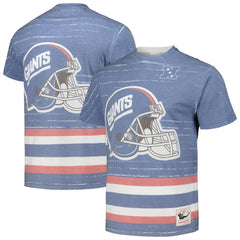 New York Giants Jumbotron 3.0 T-Shirt Royal - Mitchell & Ness