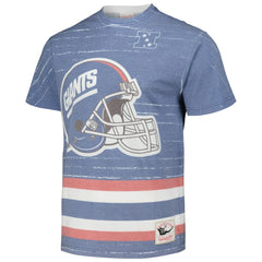 New York Giants Jumbotron 3.0 T-Shirt Royal - Mitchell & Ness