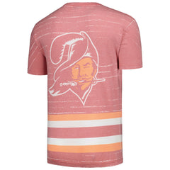 Tampa Bay Buccaneers Jumbotron 3.0 T-Shirt Red - Mitchell & Ness