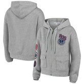 Boston Red Sox WEAR by Erin Andrews Women's Full-Zip Hoodie On Sale