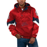 St. Louis Cardinals Starter Force Play II Half-Zip Hooded Jacket discount