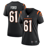 Cody Ford Cincinnati Bengals Women's Game Jersey Black - Nike