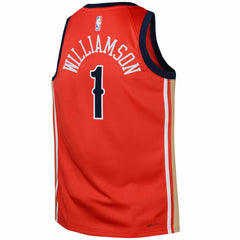 NBA - Zion Williamson New Orleans Pelicans Jordan Brand Swingman Jersey Statement - Red