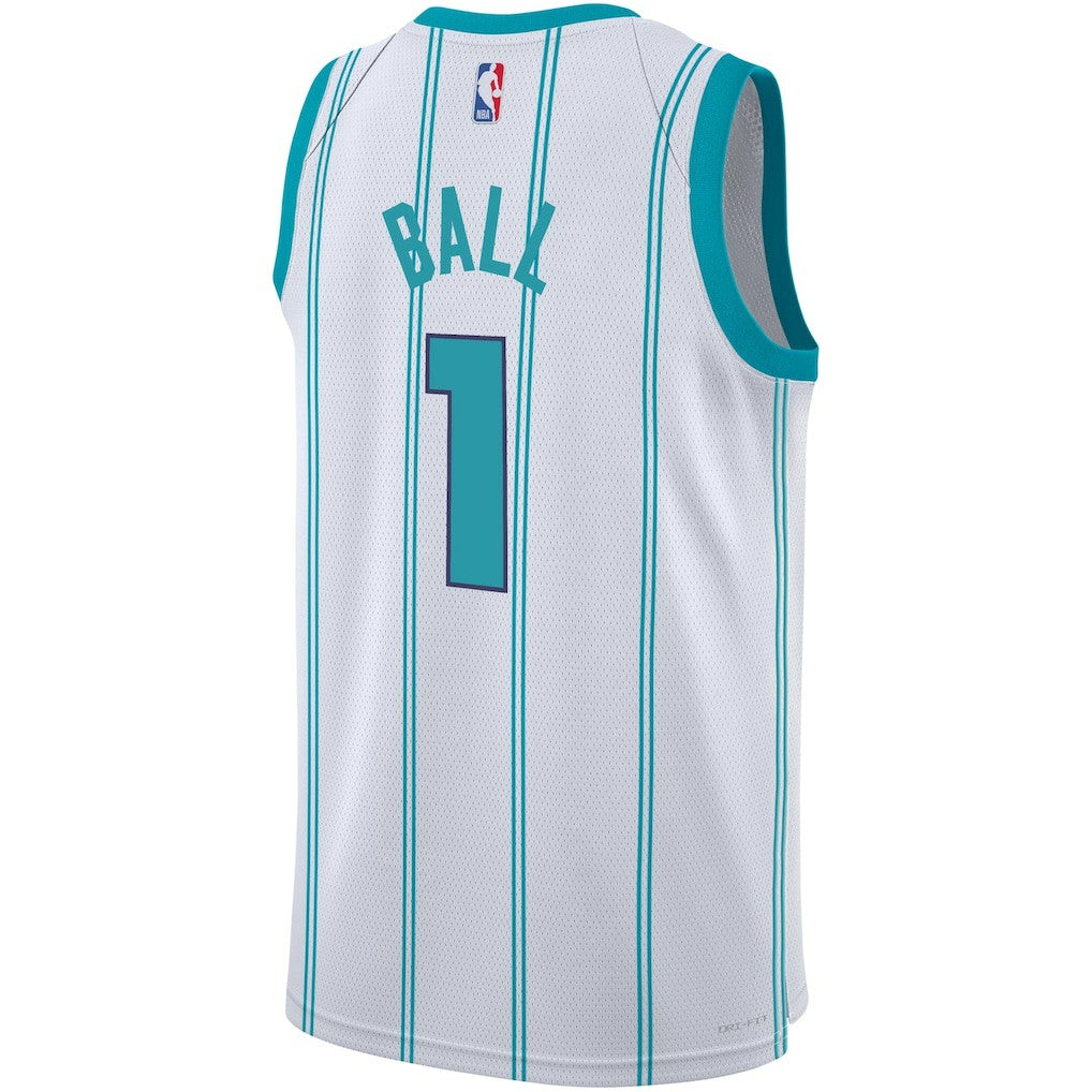 LaMelo Ball Charlotte Hornets Youth Swingman Jersey - Association Edition - White | NBA Jerseys