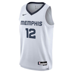 Nike - Ja Morant Memphis Grizzlies Youth Swingman Jersey - Association Edition - White
