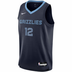 Nike - Ja Morant Memphis Grizzlies Youth Swingman Jersey - Icon Edition - Navy