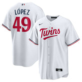 Pablo López Minnesota Twins Nike Home Replica Player Jersey Sale