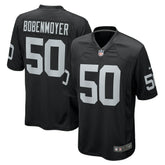 Jacob Bobenmoyer Las Vegas Raiders Game Player Jersey Black - Nike