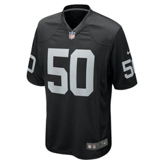 Jacob Bobenmoyer Las Vegas Raiders Game Player Jersey Black - Nike