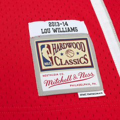 Mitchell & Ness - Lou Williams Atlanta Hawks 2013/14 Hardwood Classics Swingman Jersey - Red
