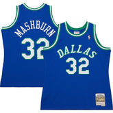 Mitchell & Ness - Jamal Mashburn Dallas Mavericks 1993/94 Hardwood Classics Swingman Jersey - Blue