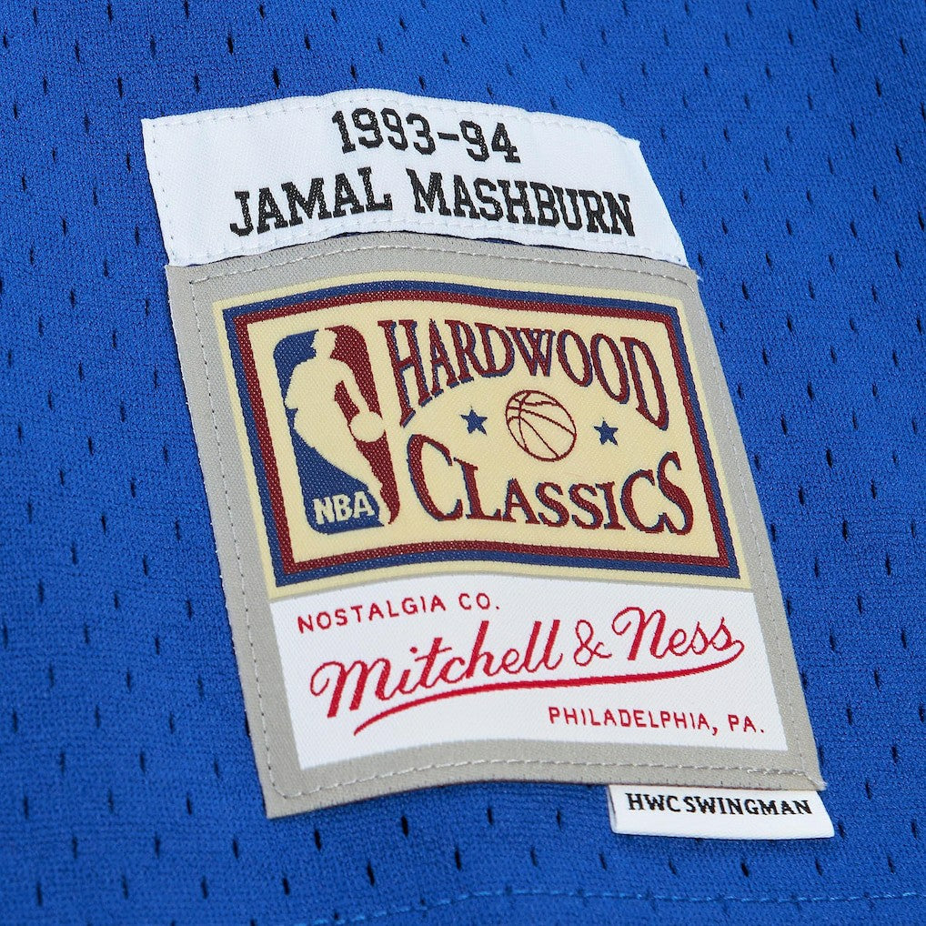 Jamal Mashburn Dallas Mavericks 1993/94 Hardwood Classics Swingman Jersey sale - Blue | NBA Jerseys