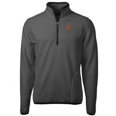 San Francisco Giants Cutter & Buck Cascade Eco Sherpa Fleece Quarter-Zip Pullover Jacket On Sale