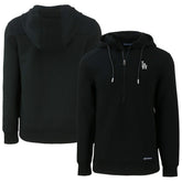 Los Angeles Dodgers Cutter & Buck Roam Eco Half-Zip Recycled Pullover Hoodie Clearance