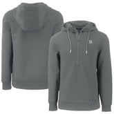 New York Yankees Cutter & Buck Roam Eco Half-Zip Recycled Pullover Hoodie discount