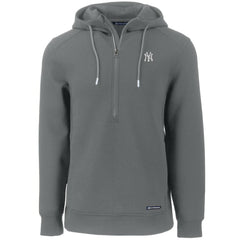 New York Yankees Cutter & Buck Roam Eco Half-Zip Recycled Pullover Hoodie discount
