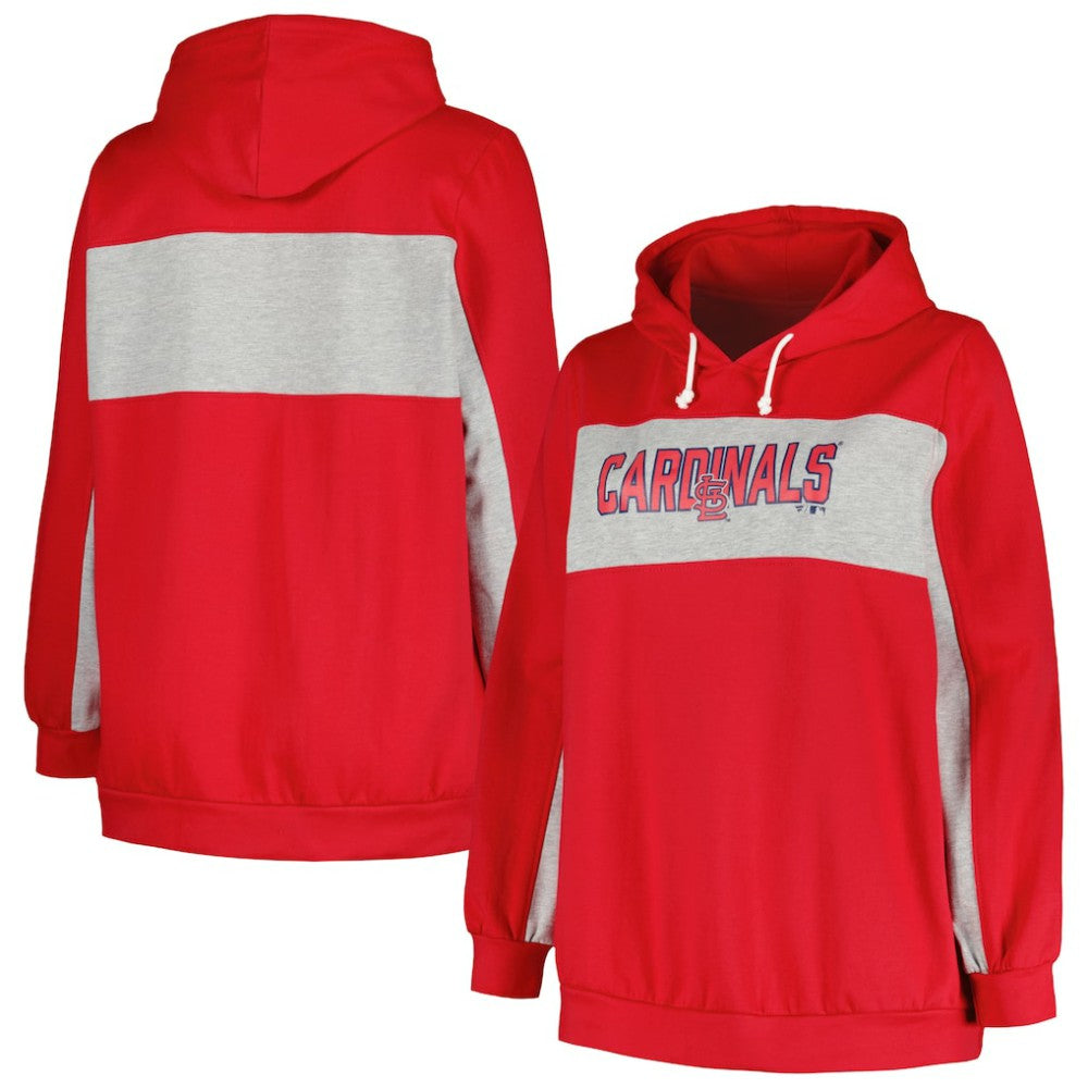 St. Louis Cardinals Profile Women's Plus Size Pullover Hoodie Online