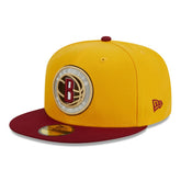 New Era - Brooklyn Nets Fall Leaves 2-Tone 59FIFTY Fitted Hat - Yellow/Red