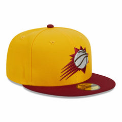 New Era - Phoenix Suns Fall Leaves 2-Tone 59FIFTY Fitted Hat - Yellow/Red