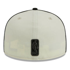 New Era - Brooklyn Nets Piping 2-Tone 59FIFTY Fitted Hat - Cream/Black