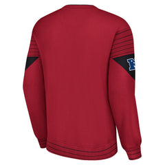Arizona Cardinals Starter Face-Off Pullover Sweatshirt Cardinal - NFL