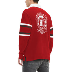 Tampa Bay Buccaneers Tommy Hilfiger Cory Varsity Rugby Long Sleeve T-Shirt Red - NFL